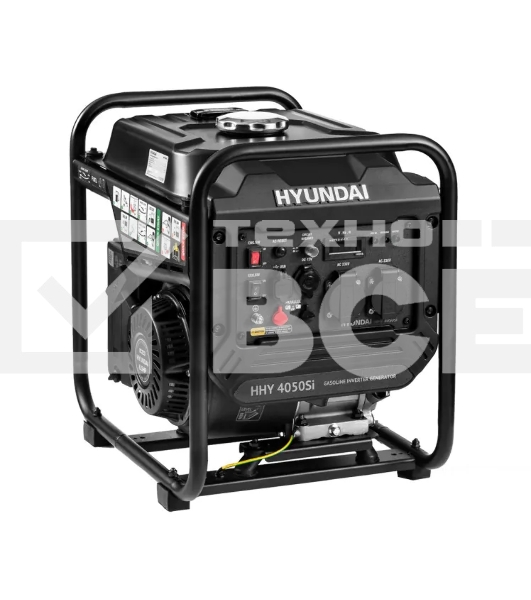 Электрогенератор бензиновый инверторный Hyundai HHY 4050SI, 3.8 кВт, 69 дБ, 28 кг