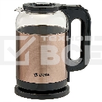 Чайник электрический DELTA DL-1115 золотой, фото 1