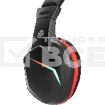 Наушники с микрофоном Оклик HS-L335G черный 2.2м мониторные USB оголовье (1972582), фото8