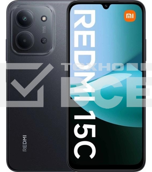 Смартфон Xiaomi Redmi 15C RU 4/256Gb черный