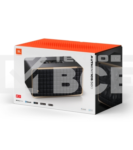 Колонка портативная JBL Authentics 500 черный 270W 1.0 BT (JBLAUTH500BLKUK)
