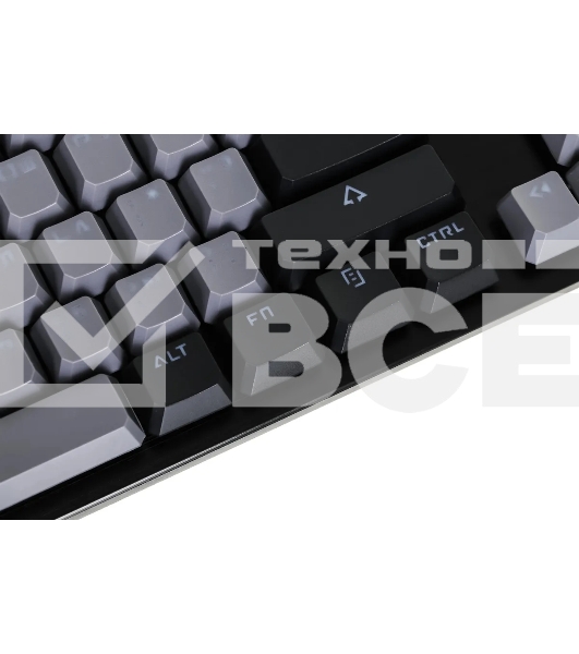 Клавиатура проводная A4Tech Bloody B820R Dual Color механическая черный/серый USB for gamer LED