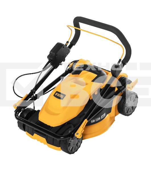 Газонокосилка электрическая Denzel GM-1200, 1200 Вт 96615