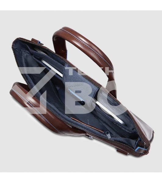Сумка для ноутбука Piquadro Blue Square CA4021B2/MO коричневый натур.кожа