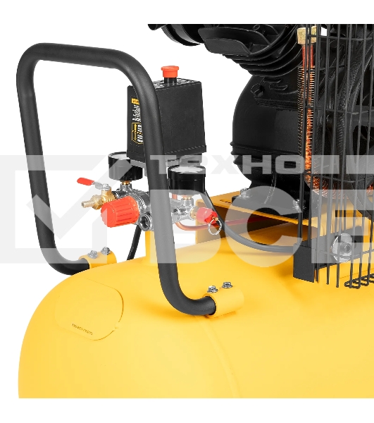 Компрессор воздушный Denzel BCV2200/100 рем. привод, 2,2 кВт, 100 л, 370 л/мин