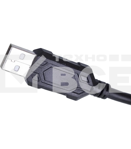 Гарнитура проводная с микрофоном A4 Bloody J437 черный 1.8м мониторные USB оголовье (J437)