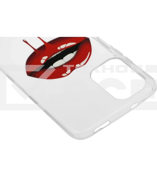 Чехол (клип-кейс) BORASCO ArtWorks, для Xiaomi Redmi Note 10/10S, прозрачный/рисунок