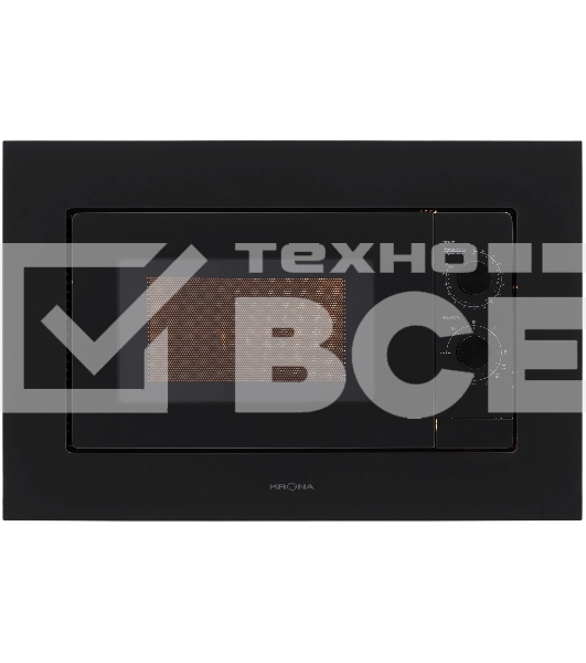 Встраиваемая микроволновая печь KRONA WIRBEL 60 BL