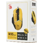 Мышь проводная A4Tech Bloody W95 Max Sports желтый/серый, 12000 dpi, USB, кнопки - 10, фото7