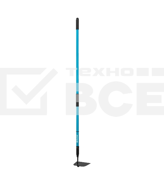 Мотыга Palisad LUXE стальная, 160х1505 мм, фибергласовый черенок, ПВХ накладка