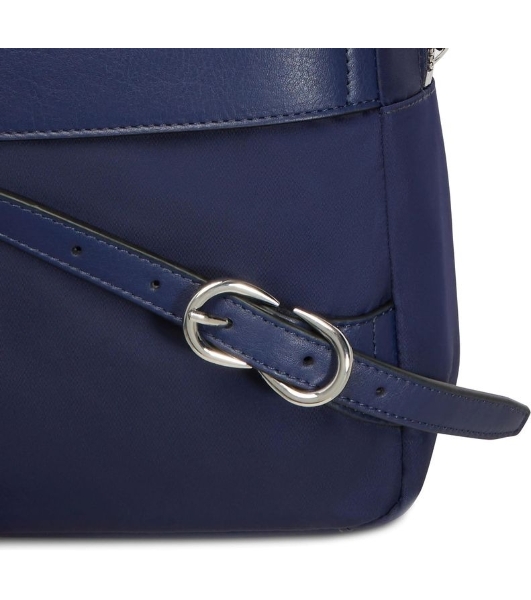 Рюкзак женский Piquadro Lyra CA5566W92T/BLU темно-синий нейлон/натур.кожа