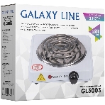Плита настольная электрическая Galaxy Line GL3003 белый, 1 кВт, ТЭН, конфорки - 1, эмаль, поворотные переключатели, фото3