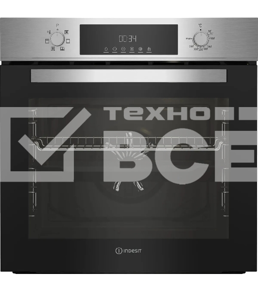 Духовой шкаф электрический Indesit IFE 3644 J IX нержавеющая сталь