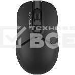 Мышь беспроводная A4Tech Fstyler FB12S черный, 1200 dpi, радиоканал, Bluetooth, USB, кнопки - 3, фото 1