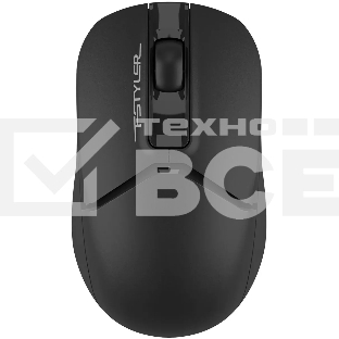 Мышь беспроводная A4Tech Fstyler FB12S черный, 1200 dpi, радиоканал, Bluetooth, USB, кнопки - 3