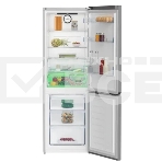 Холодильник Beko B3R0CNK362HS серебристый двухкамерный 220/100л морозилка снизу, фото4
