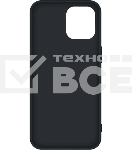 Чехол (клип-кейс) BoraSCO для Apple iPhone 12 mini черный (матовый) (39168)