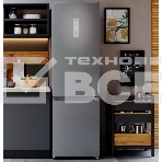 Холодильник Hotpoint HT5200S (R) серебристый двухкамерный 247/78л морозилка снизу, No Frost, фото7