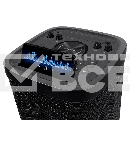 Мобильные колонки Sven PS-930 2.0 чёрные 2x75 W  Bluetooth