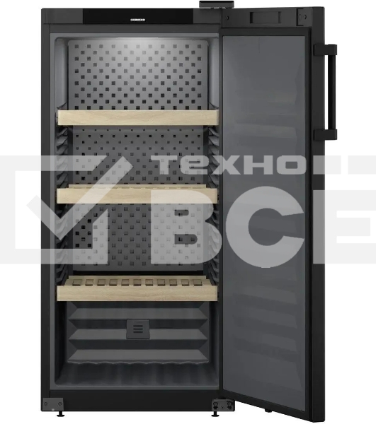 Винный шкаф Liebherr WSbl 4201 1-нокамерн. черный