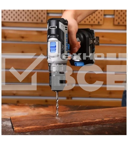 Дрель-шуруповерт Deko Loner 20V 085-1006, Аккумуляторная, 20В