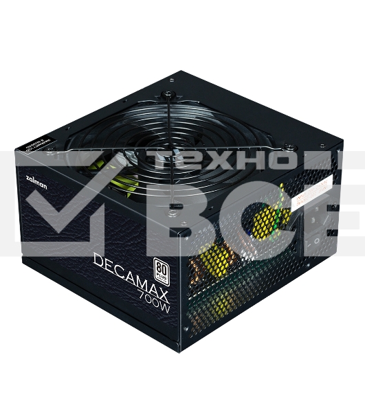 Блок питания Zalman ZM700-LX3, 700Вт. 80 PLUS, 120мм, черный