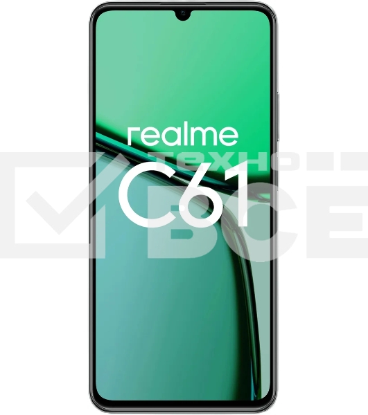 Смартфон Realme C61, 8/256Gb, зеленый