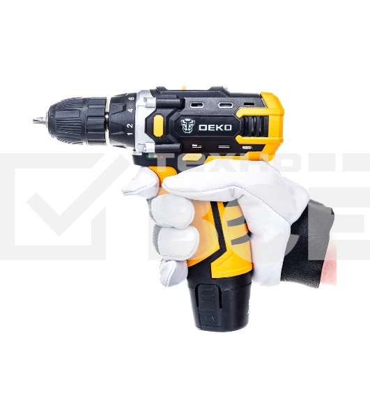 Дрель-шуруповерт Deko DKCD12FU-Li 063-4094, Аккумуляторная, 20 В, Кейс