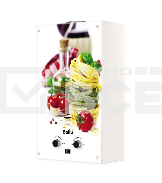 Колонка газовая Ballu GWH 10 Fiery Glass Pasta