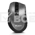 Мышь беспроводная SVEN RX-425W серый, 1600 dpi, радиоканал, USB, кнопки - 6, фото 1