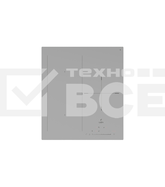 Индукционная варочная поверхность LEX EVI 431A GR, серый
