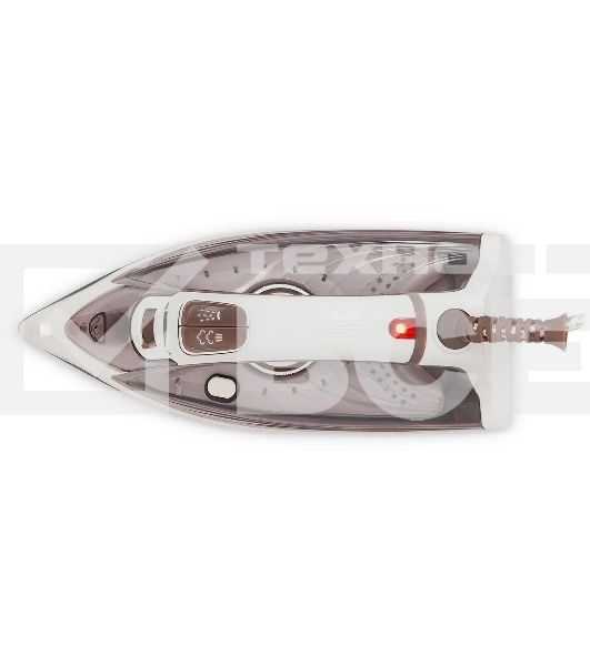 Утюг Maxwell MW-3047, 2400Вт, белый/коричневый