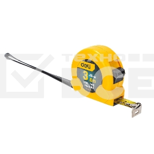 Рулетка Deli DL280316 3м*16мм, метрическая