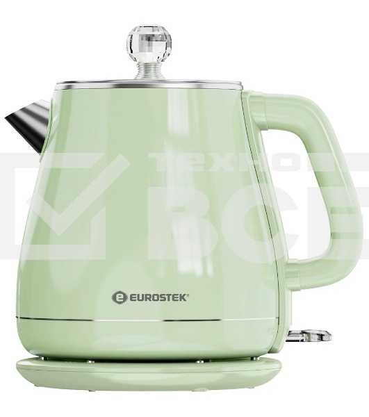 Чайник электрический Eurostek EEK-1839 1,8 л, 2200 Вт, салатовый