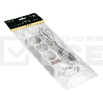Удлинитель ExeGate EC-3-5W EX279353RUS белый, 5 м, евровилка, 3 розетки, 2200 Вт, фото2