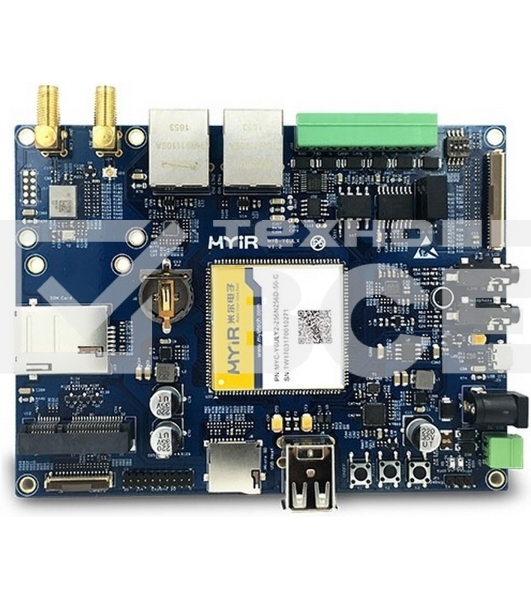 Плата разработки Myir MYD-Y6ULG2-V2-256N256D-50-I i.MX 6UL 256MB DDR3SDRAM, 256MB Nand Flashor 4GB eMMC Flash