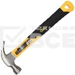 Молоток-гвоздодер Deli DL5002 500 гр Фибергласовая рукоять, фото 1