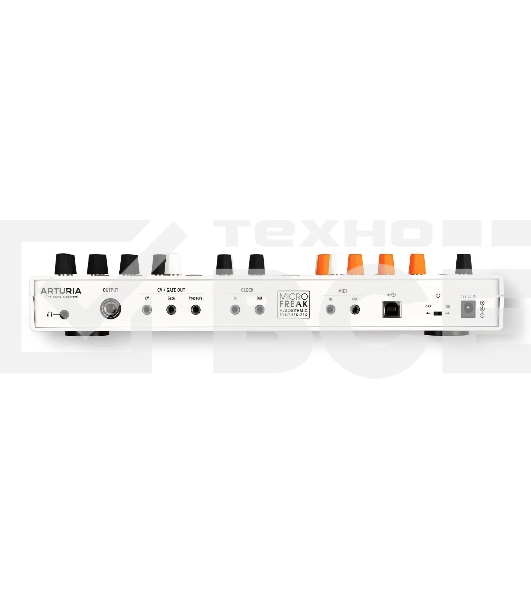 Синтезатор [570102] Arturia [MicroFreak Vocoder] цифровой аппаратный, 25 клавиш с поддержкой полифонического касания, цифровым осциллятором и аналоговым фильтром Oberheim SEM, CV/Gate/Mod выходы, Cloc IN/OUT, MIDI IN/OUT, выход TRS, выход для наушников,