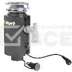 Измельчитель пищевых отходов Bort TITAN 4000 390 Вт; 4,2 кг/мин; 2800 об/мин; 1200 мл; Металл; набор аксессуаров 4 шт [91275769] 91275769, фото3