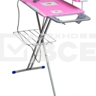 Доска гладильная НИКА 3+, фанера, европодставка под утюг (полимер) с термосиликоном, 122/34,5