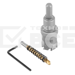 Коронка по металлу Denzel твердосплавная, 26 мм