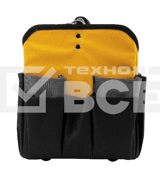 Переноска для инструмента Denzel 260х240х300 мм, 22 кармана, наплечный ремень