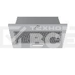 Вытяжка встраиваемая Midea MH60I301X нержавеющая сталь управление: кнопочное (1 мотор), фото2