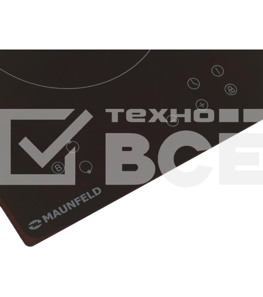 Индукционная варочная панель Maunfeld EVI.292-BK, конфорок: 2 шт., стеклокерамика, независимая, черный