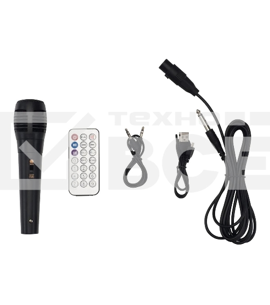 Минисистема Hyundai H-MC180 черный 80Вт/FM/USB/BT/SD/MMC