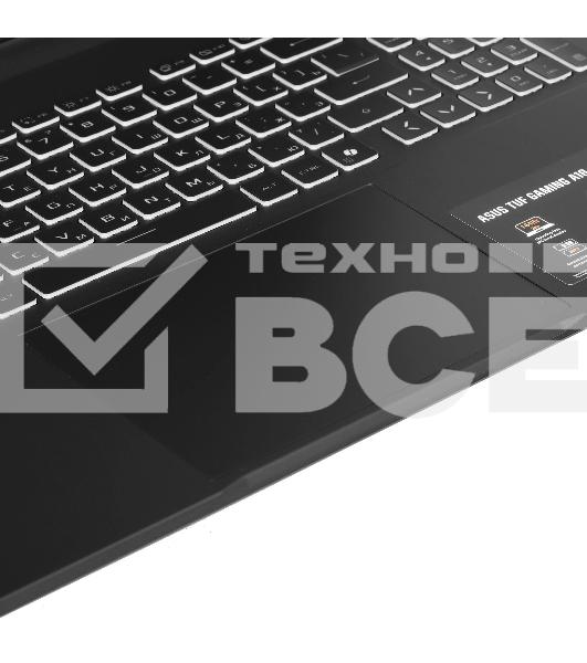 Ноутбук ASUS TUF Gaming A18 FA808UM-S8030/18'/IPS/AMD Ryzen 7 260/16Gb/512Gb SSD/NVIDIA GeForce RTX 5060 8Gb/без ОС/серый/2.6kg