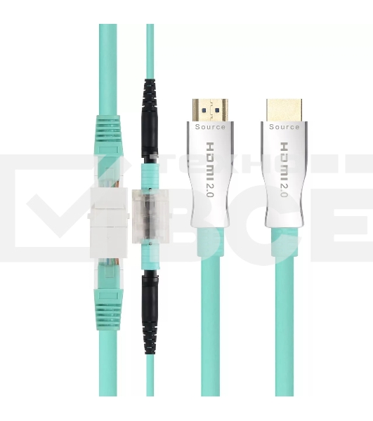 Сетевая Оптическая кабельная система HDMI2.0V VCOM 10M <D3745-10.0>
