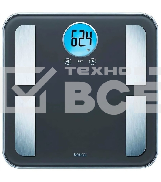 Весы напольные электронные Beurer BF195 макс.180кг черный