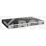 Управляемый L3 стекируемый коммутатор D-Link DGS-3130-54TS/B1A PROJ с 48 портами 10/100/1000Base-T, 2 портами 10GBase-T и 4 портами 10GBase-X SFP+, фото 1
