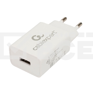 Адаптер питания Cablexpert MP3A-PC-39 100/220V - 5V USB 1 порт, 1A, белый